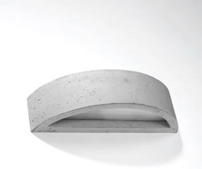 Sollux SL.0994 - Applique ATENA 1xE27/60W/230V cemento