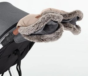 PETITE&amp;MARS - SET Coprigambe per bambini 4in1 ARCTIC + stroller mano muffs Rosa Petal