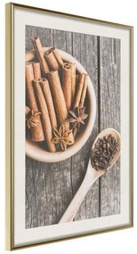 Poster  Kitchen Essentials  Cornice Quadri Cornice d'oro con passe-partout, Larghezza x Altezza Home decor 20x30