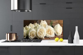 Rivestimento parete cucina Rose, fiori, piante 100x50 cm