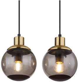 Globo 15860-4H - Lampadario a sospensione con filo POTTER 4xE27/25W/230V