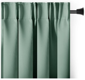 Tenda termoisolante/parzialmente oscurante verde chiaro 140x270 cm Kierra – Restilo