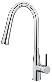 Deante BDH_072M - Rubinetto lavello con doccetta estraibile LUKRECJA cromo lucido