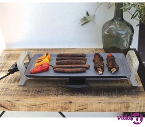 Livoo Griglia 1800 W Naturale e Nera