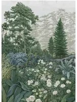 Isidore Leroy Carta da parati panoramica Firone Vert - Panel A