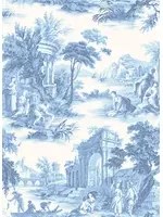 Cole & Son Carta da parati Villandry - Cobalt Blue