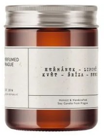 Candela in cera di soia profumata tempo di combustione 40 h #57 Chamomile, Linden, Birch – Perfumed Prague