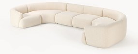 Divano XL componibile in bouclé Sofia