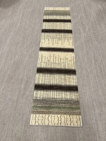 Loribaft Tappeto 340x80 Beige (Iran) Annodato A Mano