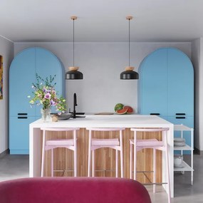 Sollux SL.1351 - Lampadario a sospensione con filo MARION 1xE27/15W/230V diametro 29,5 cm nero