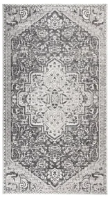 Tappeto Da Esterni A Tessitura Piatta 115x170 Cm Grigio Chiaro /