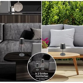 Briloner 7507015 - LED RGBW Lampada da tavolo ricaricabile dimmerabile LED/2,5W/5V IP44 antracite