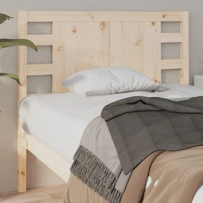 Testiera Per Letto 96x4x100 Cm İn Legno Massello Di Pino /