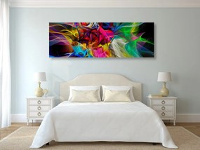 Quadro su tela – Caos colorato astratto