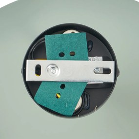 Lampada da parete di design verde organico 20 cm 2 luci - Pulley