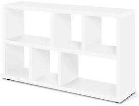 Libreria bianca 150x83 cm Berlin - TemaHome