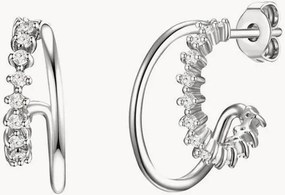 Orecchini in argento con zirconi Susan