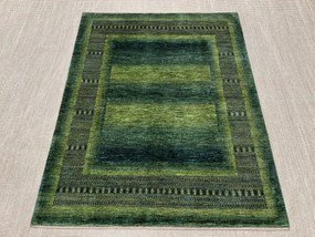 Loribaft Tappeto 200x160 Verde (Iran) Annodato A Mano