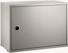 Armadietto con anta battente String System, larg. 58 x prof. 30 cm