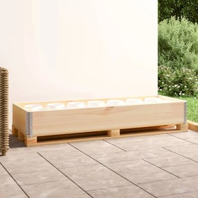 Collare Per Pallet 50x150 Cm İn Legno Massello Di Pino /
