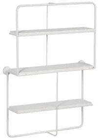 Scaffale Bianco Ferro 51 x 14 x 72 cm