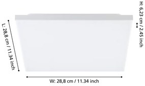 Eglo 900703 - Plafoniera LED TURCONA LED/10,8W/230V