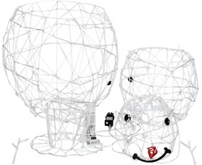 Aigostar - Decorazione natalizia LED da esterno a forma di pupazzo di neve 3,6W/31/230V 6500K 120cm IP44