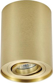 Zuma Line 94354-N - Faretto LED RGBW dimmerabile RONDOO 1xGU10/4,8W/230V dorato + telecomando