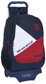 Trolley per la Scuola F.C. Barcelona Corporativa Azzurro Rosso Granato 32 x 44 x 16 cm