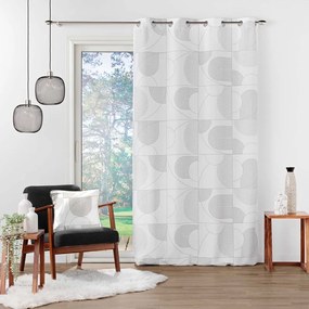 Tenda bianca 140x280 cm Esquisse - douceur d'intérieur