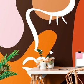 Carta da parati – Lineamenti femminili alla moda