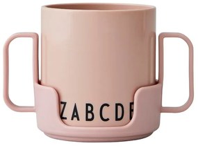 Tazza per bambini rosa Eat &amp; Learn - Design Letters