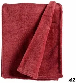 Coperta Rosa scuro 125 x 0,5 x 150 cm (12 Unità)