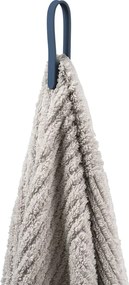 Gancio per asciugamani blu in silicone 2 pz Loop – Zone