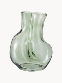 Vaso in vetro fatto a mano Gleam, Alt. 22 cm