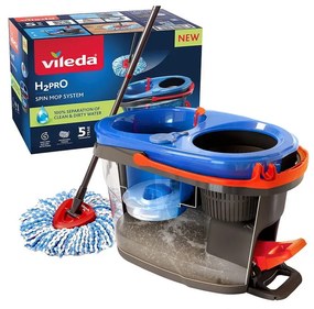 Mop con secchio e panno rotante H2PrO – Vileda