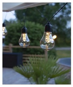 Catena luminosa a LED per esterni con motivo a lampadina, lunghezza 4,05 m Glow - Star Trading