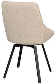 Sedie da pranzo beige in set di 2 Alison - Rowico