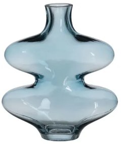 Vaso Azzurro Cristallo 18 x 7,5 x 21,5 cm