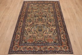 Kerman Tappeto persiano 140x200 (Iran) Annodato A Mano