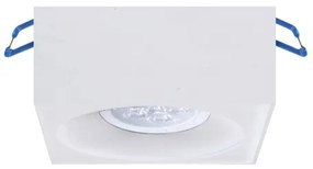 Faretto BALI 1xGU5,3/MR16/25W/12V quadrato bianco