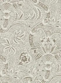 Morris & Co Carta da parati Indian - Grey/ Pewter