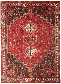Shiraz Tappeto persiano 300x220 Rosso (Iran) Annodato A Mano