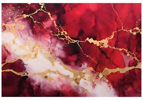 Carta da parati – Imitazione marmo rosso