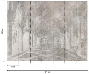 Fotomurale Illustration, multicolore 371X280 cm