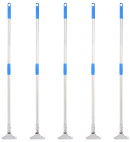 Manici Per Tergipavimento 5pz 119,5cm İn Acciaio E Plastica /