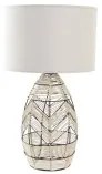 Lampada da tavolo DKD Home Decor Nero Marrone 220 V 50 W Tropicale (30 x 30 x 53 cm)