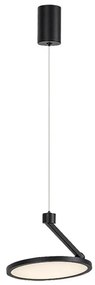 Rabalux 72327 - Lampadario LED a sospensione con filo OVIDIA LED/20W/230V nero