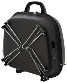 Griglia a carbone portatile nera