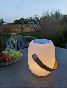 Apparecchio portatile a LED per esterni con timer e altoparlante USB ø 18 cm Cardiff - House Nordic